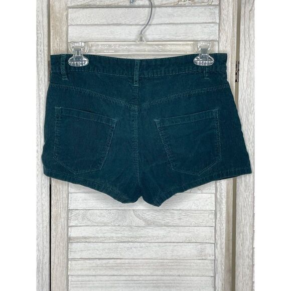 Forever 21 Retro Blue Corduroy Short Shorts Size 28 - Picture 2 of 3